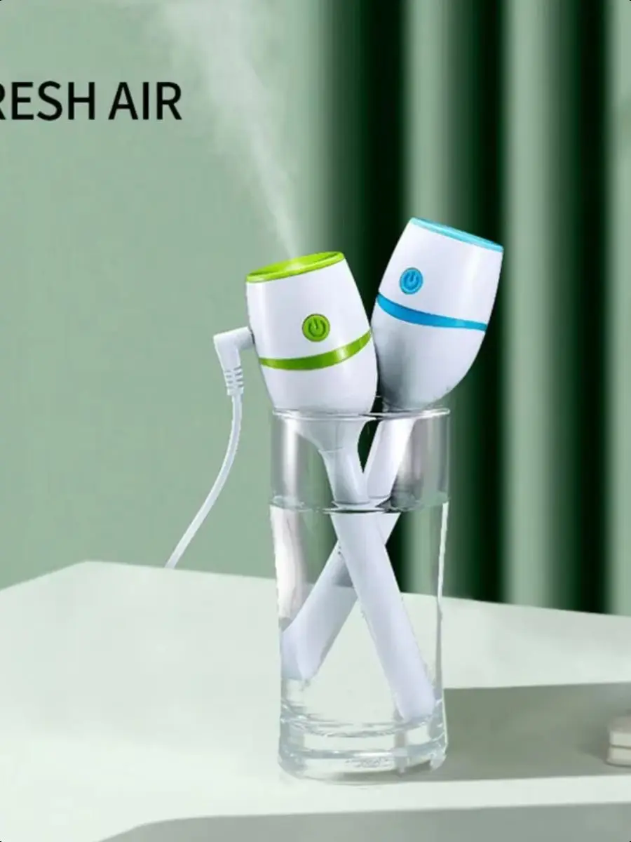 2pcs Mini USB AIR Humidifier แบบพกพา Mist สเปรย์ Soft NANO Maker Fogger Mist Maker กลิ่น Diffusers Difusor ml Humificadores