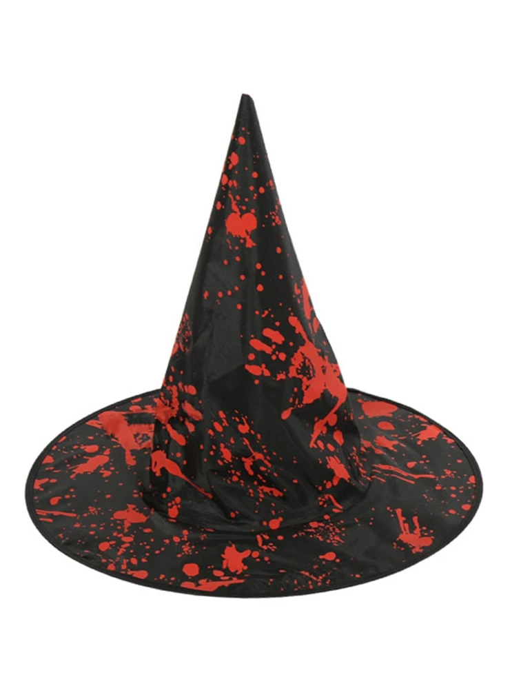 Unisex Halloween Sangramento Chapéu para Adultos, Cosplay Adereços, Carnaval Dança Festa, Suprimentos do Casamento, Acessórios de Decoração