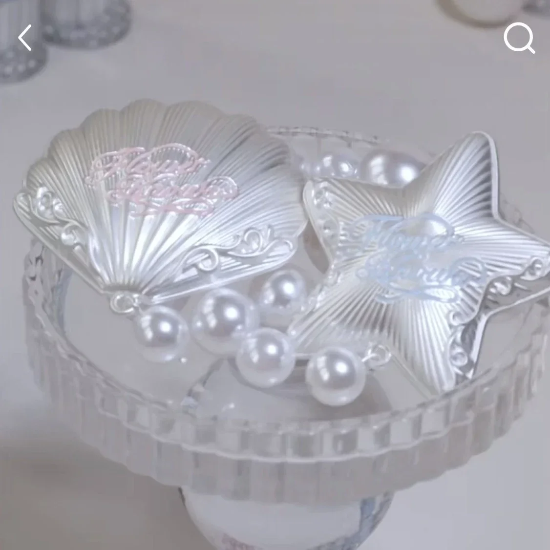 Flower Knows Shells Pearl Collection Hair Clips Shell Starfish Pearl Women Hair Accessories Tool