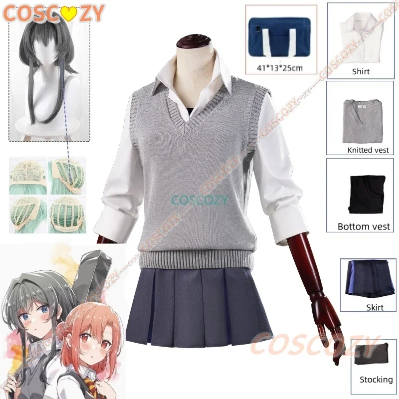 Anime Whisper Me A Love Song Yori Asanagi Cosplay Costume JK High School Uniform Lovely Cosplay Bag for Party Comic Con