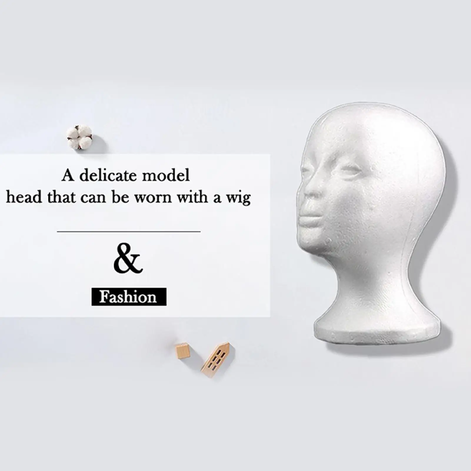 رغوة رئيس قالب الرأس رغوة الأسرة رغوة رئيس رغوة رئيس الدعائم الثابتة عرض رئيس شعر مستعار ممارسة البلاستيك شعر مستعار الكروشيه السنانير