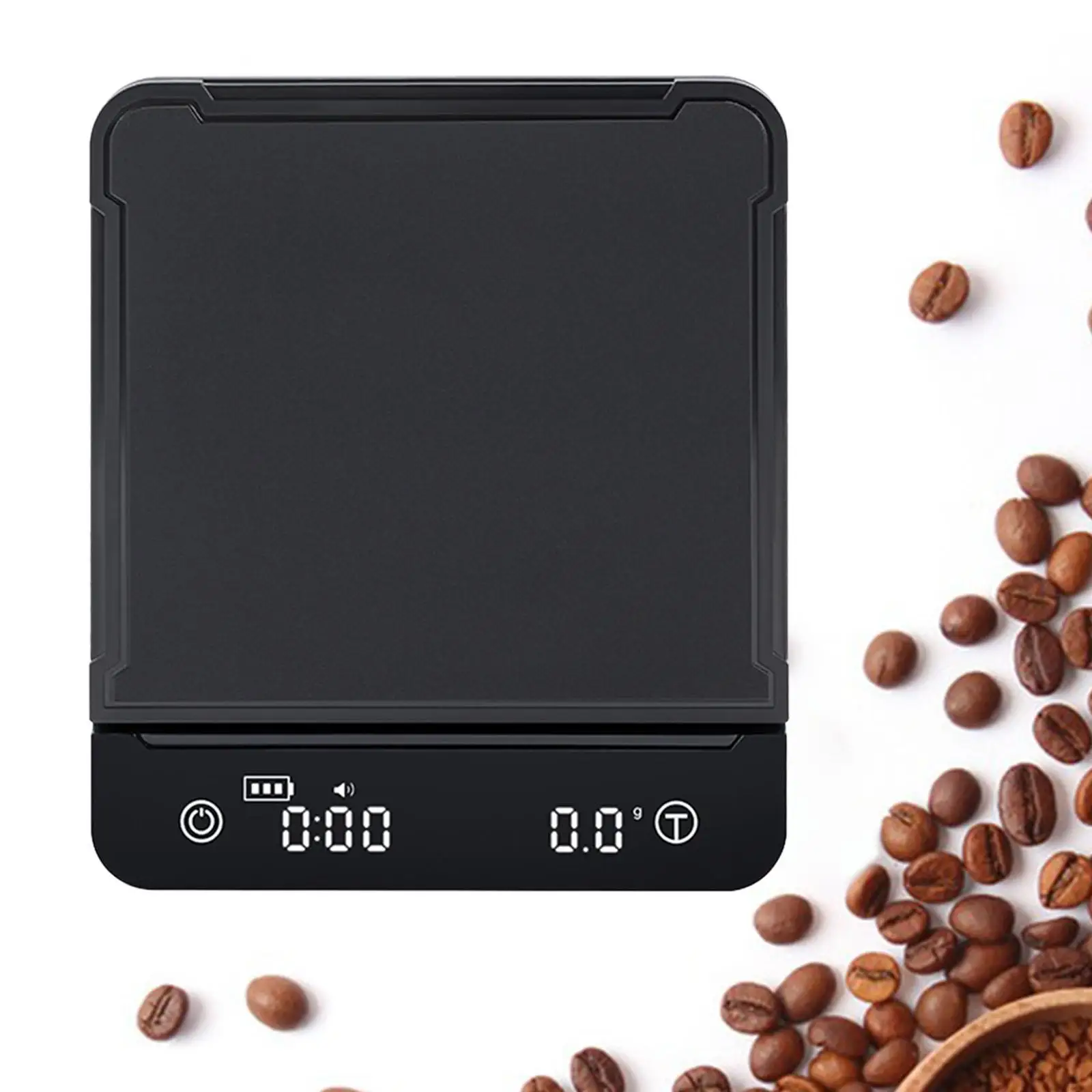 Coffee Digital Scale with Timer Precision LED Display Espresso Scale Pour over Drip Kitchen Food Scale for Baking Barista Coffee