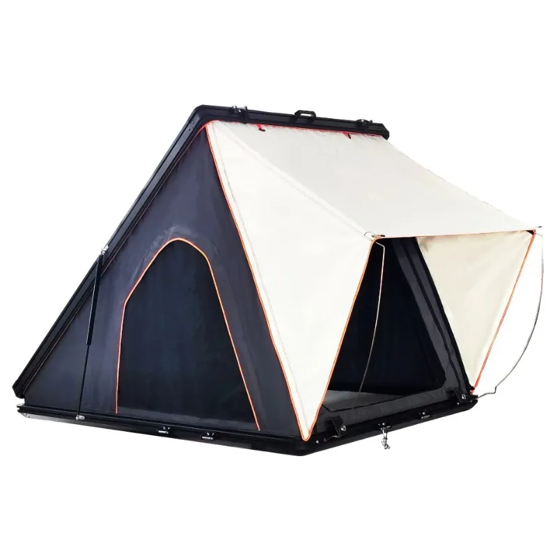 

Waterproof Durable Hard Shell Roof Top Tent for SUV Aluminum Car Roof Tent Oxford Fabric Ladder for Outdoor Camping 4x4 Offroad