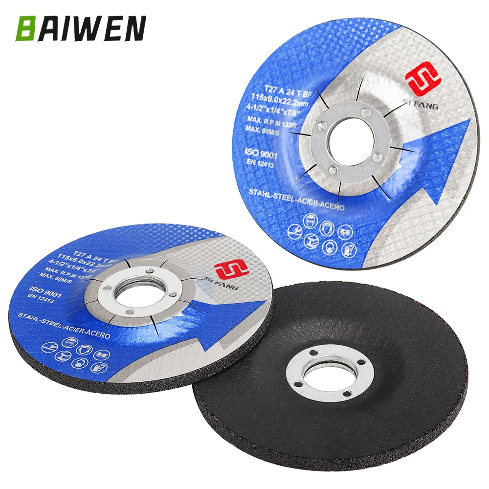 

115mm Resin Grinding Wheel 4.5 Inch Angle Grinder Disc for Metal Stainless Steel Rust Removal And Grinding 1-5 Pcs Set