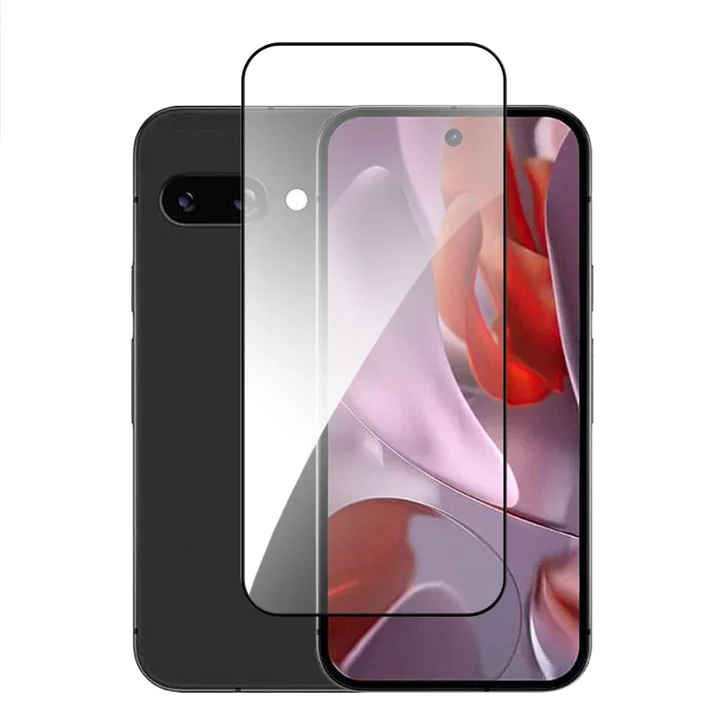 6in1 لجوجل بكسل 9A الزجاج ل بكسل 9A الزجاج المقسى 6.3 بوصة غطاء كامل الغراء HD واقي للشاشة لفيلم عدسة بكسل 9A