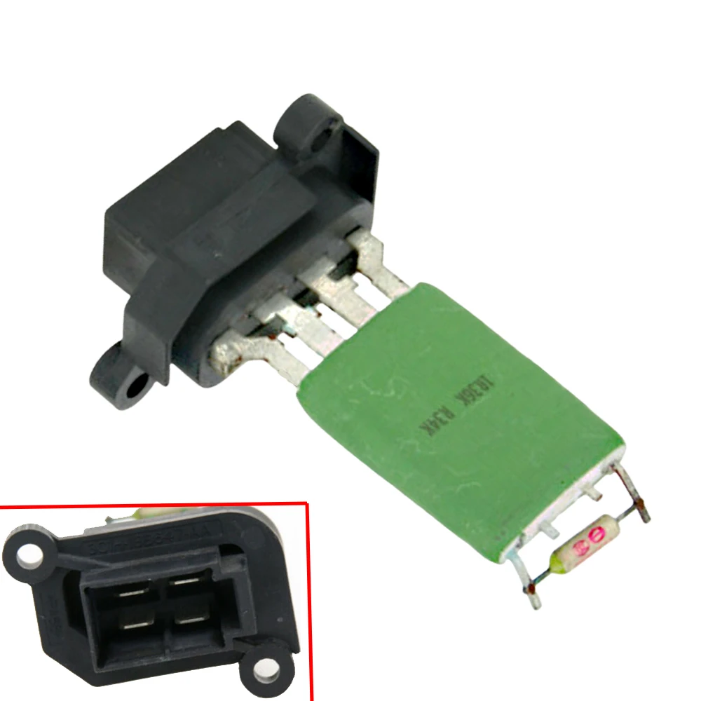 1pc New Heater Blower Motor Resistor 3C1H-18B647-AA for Ford Transit MK5 / MK6 / MK7 1994-2012