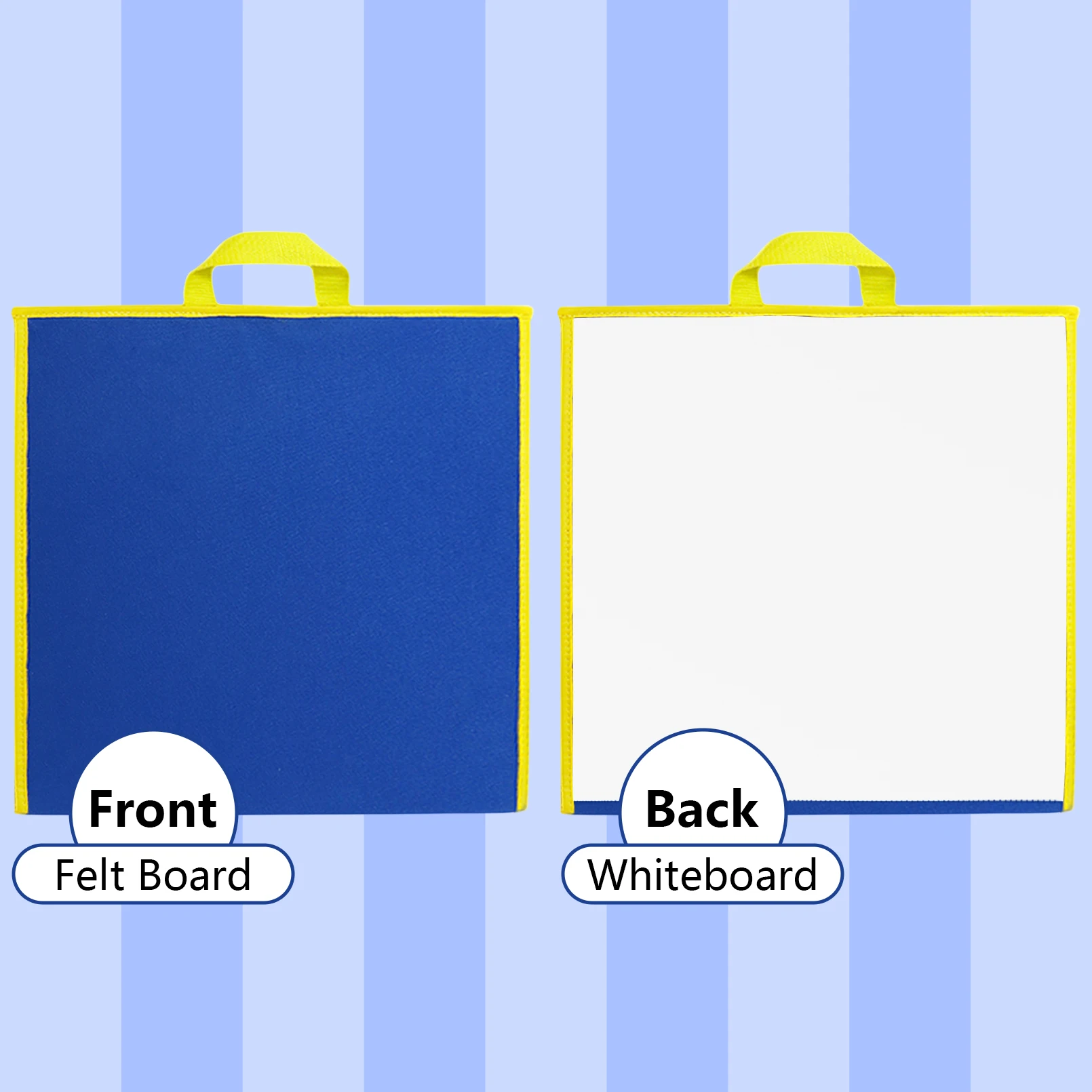 Foldable Portable White Board Flannel Board Combo，Toddler Preschool Early Learning Interactive Storytelling，Teaching Supplies