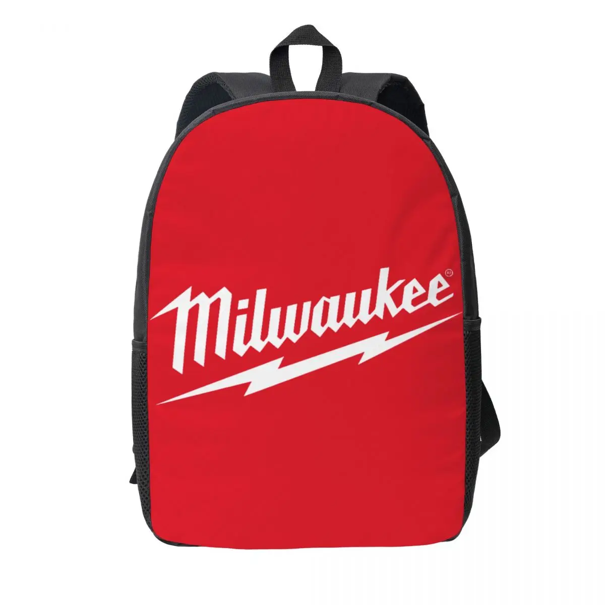 Popular W-milwaukeed Logo Backpack Backpacks Women Men Teenager Bookbag Students School Bag Travel Rucksack Shoulder Bag