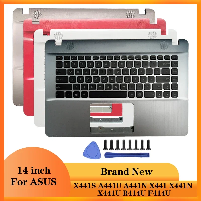 NEW For ASUS X441S A441U A441N X441 X441N X441U R414U F414U Laptop Palmrest Upper Case