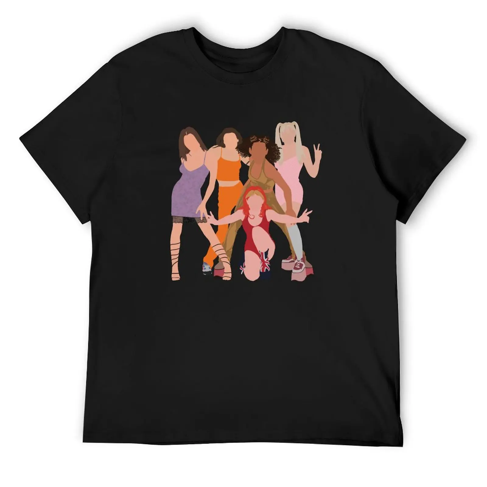 

Spice World Minimalist T-Shirt fashion shirts customs summer 2025 fitted t shirts for men