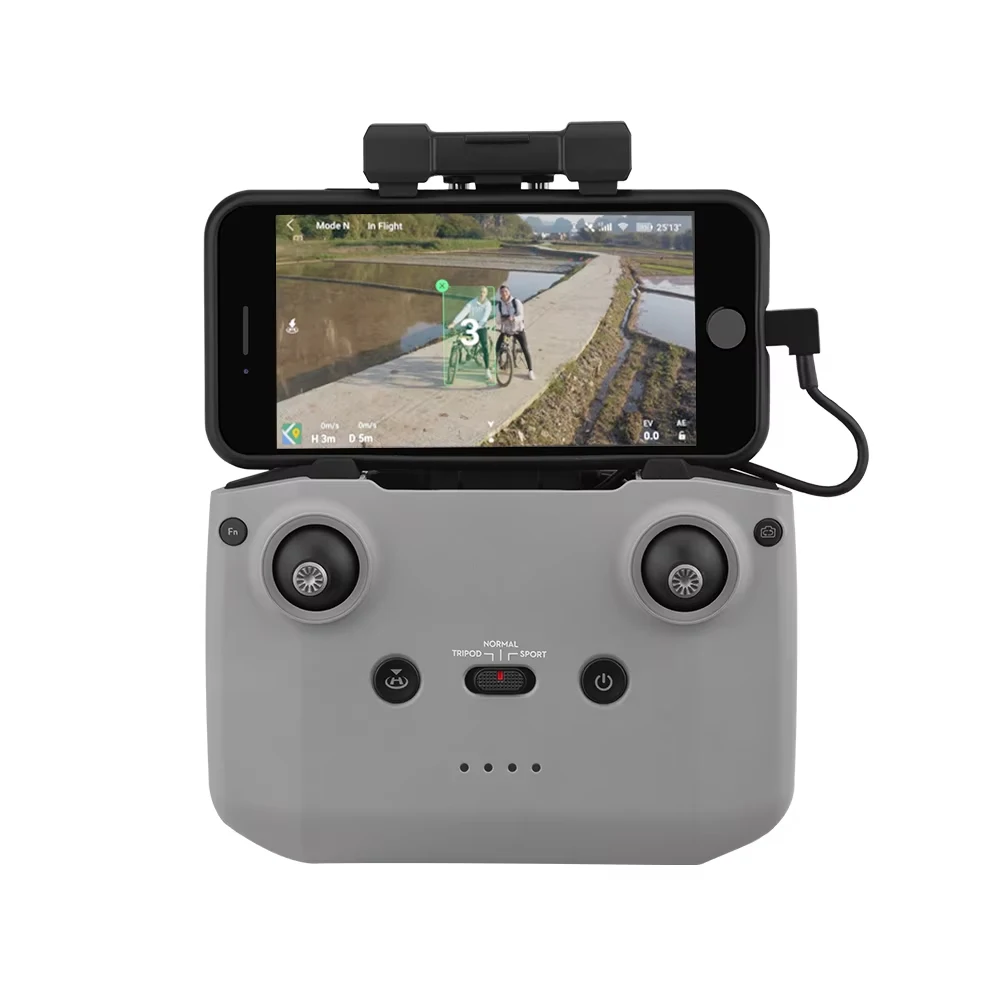 كابل بيانات لـ DJI MINI 4K/Mini 2/Mavic 3/Air 2/2S Drone 30 سم كابل توصيل من النوع C إلى موصل Micro-USB IOS للهاتف