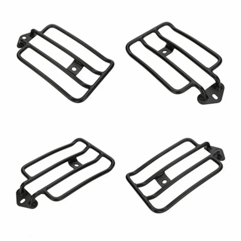 

Black Rear Luggage Rack Cargo Support For 2004-Up Harley Sportster XL1200 XL883
