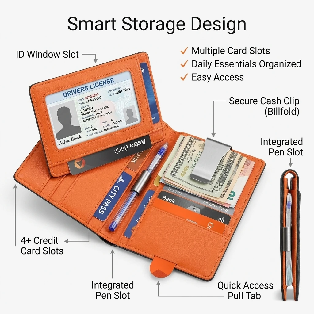 カーボンファイバー財布メンズスリムカードホルダー RFID - Slim Card Slot Case のレビューと価格