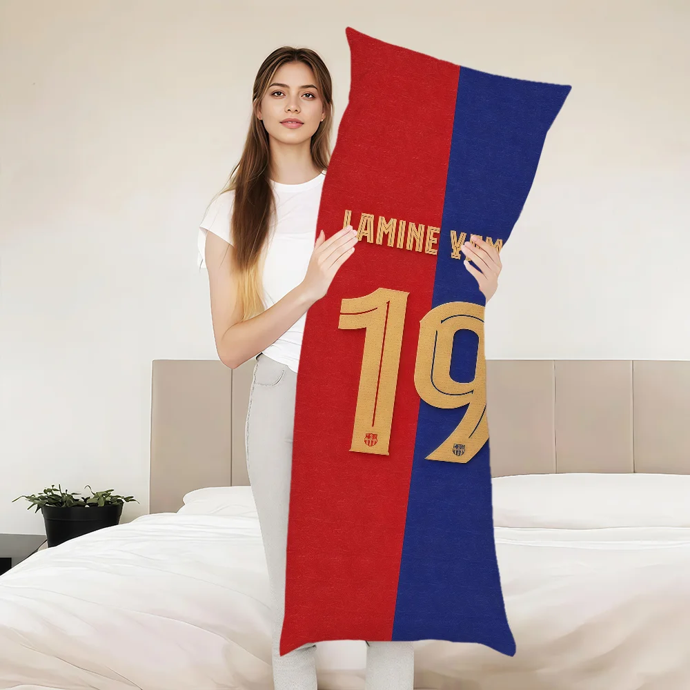 Sport Long Pillowcase Bed Y-YamalS Sofa Decor Match 19 Football L-LamineS Double-Sided Dakimakura Spain Body Pillowcover