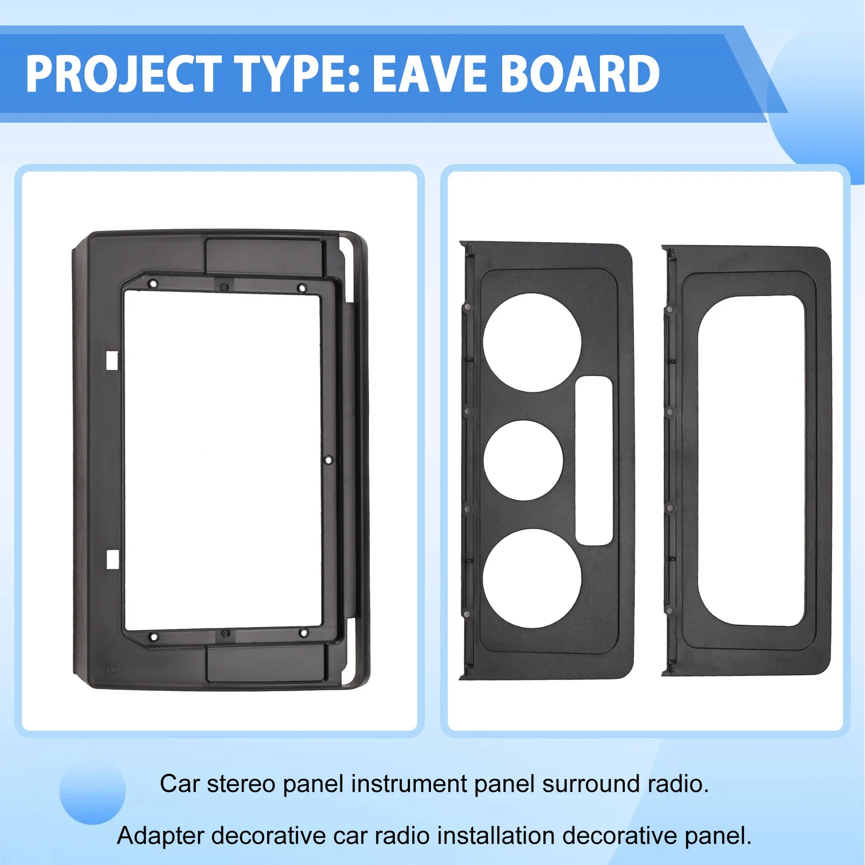 

M93K-Car Frame Fascia Adapter For Caddy 2004-2010 Android Radio Dash Fitting Panel Kit