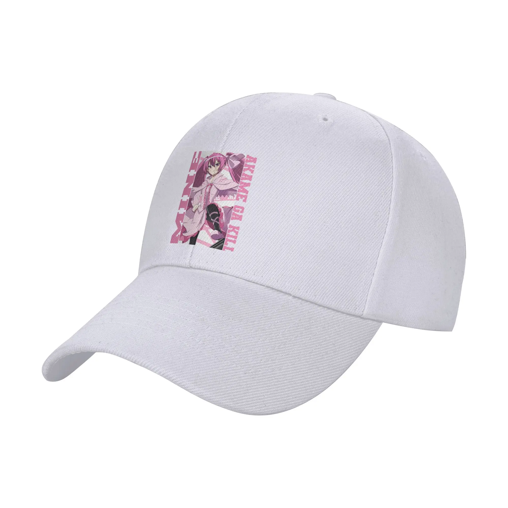 Fashion Mine Akame Ga Kill Curved Brim Baseball Cap Campus Outfits Hats