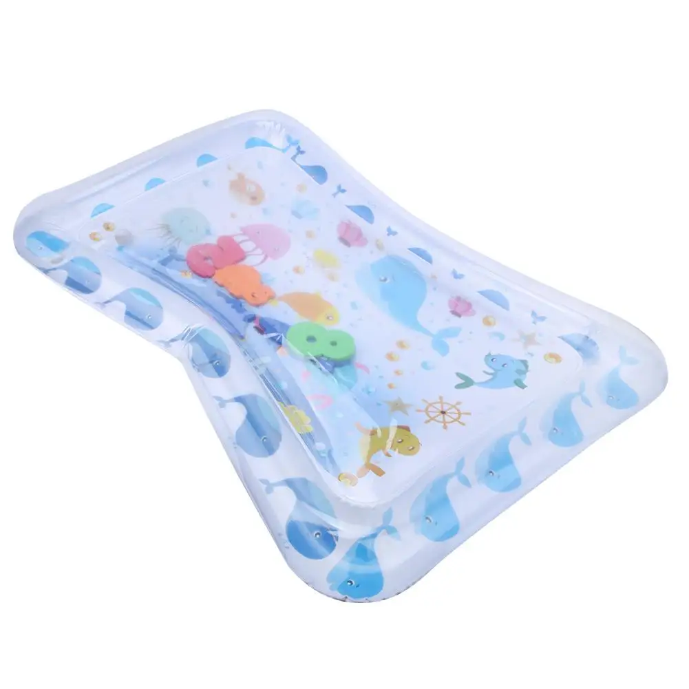 Baby Kids Inflatable Water Air Mat - Underwater World Infant Activity Play Pad