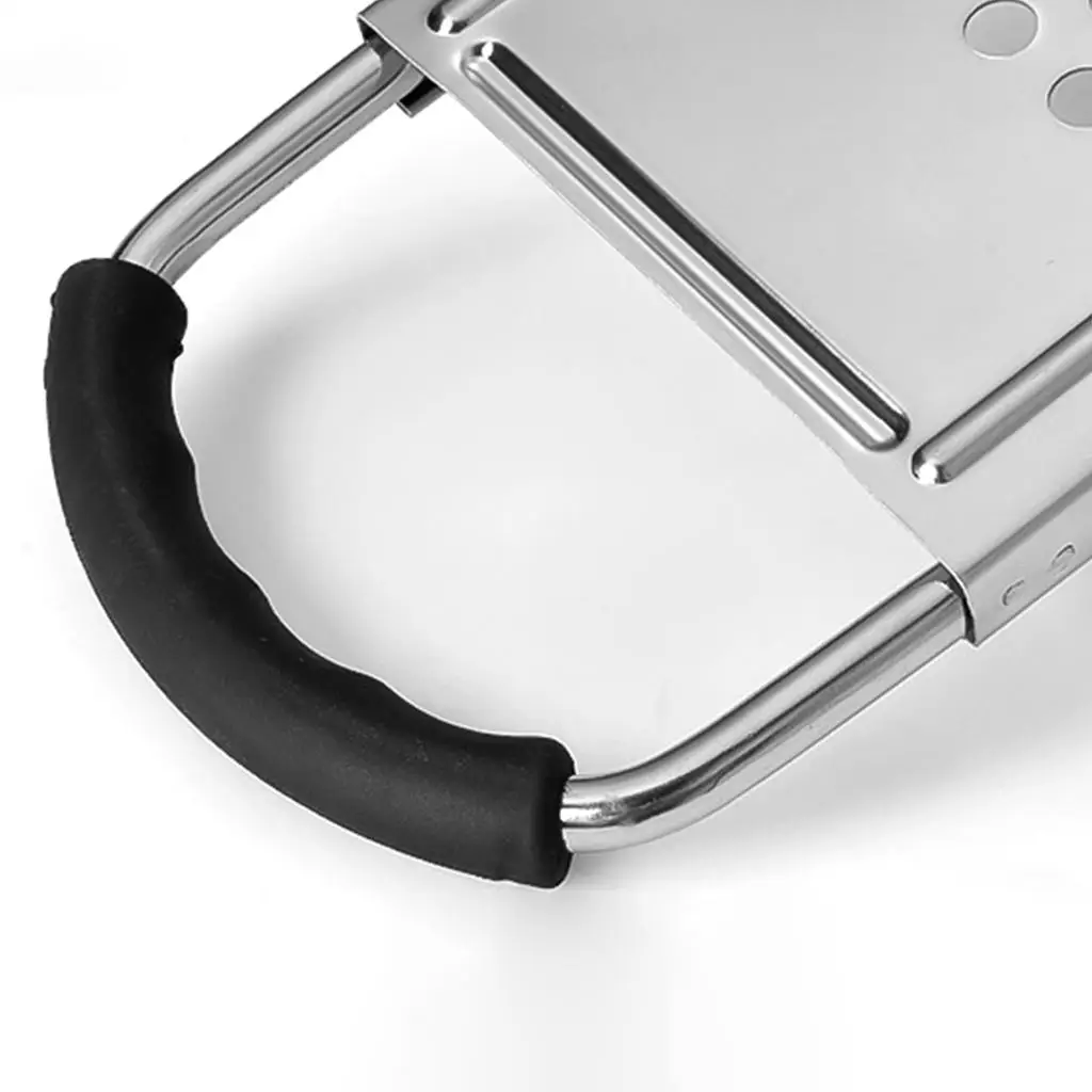 Stainless Steel Manual Spaetzle Grater Noodle Planer Chopper Kitchen Comfort Grip Tool for Pasta Making