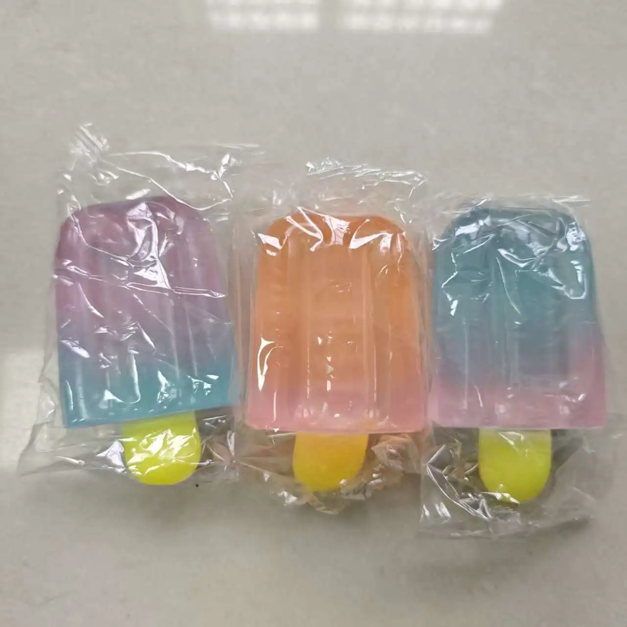 Juguetes Sensoriales de Verano con Forma de Helado para Aliviar el Estrés, Regalos para Cestas de Pascua, Recuerdos de Fiesta para Aliviar la Ansiedad, para Cumpleaños de Todos