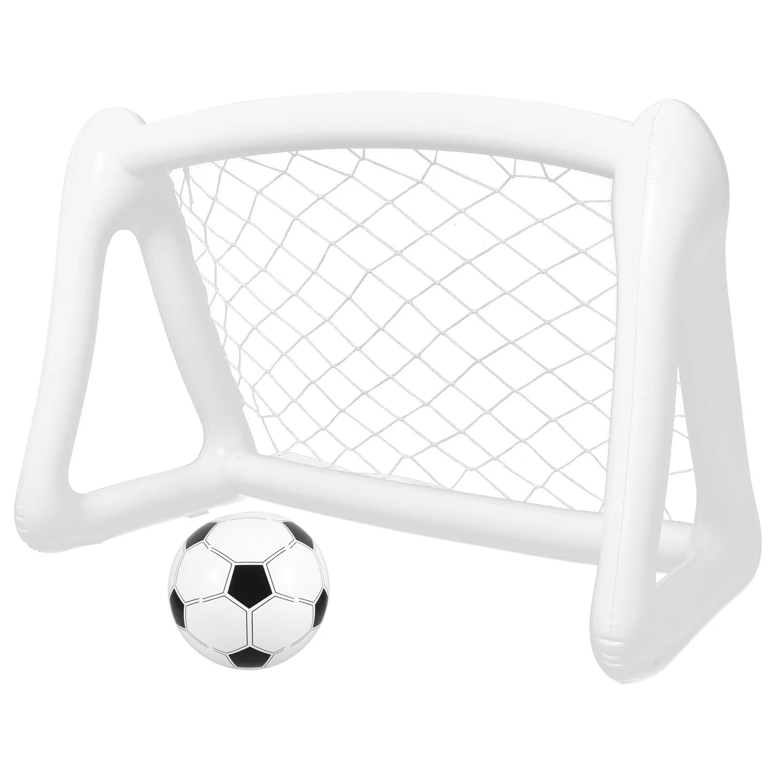 

1 set 1 Set Foldable Inflatable Soccer Goal Portable Net For Backyard Outdoor Play Football Training Equipment
