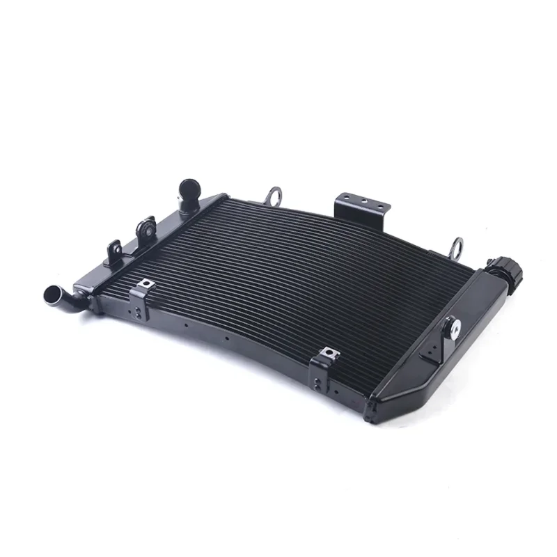 For CFMOTO Motorcycle Accessories 675SR-R Radiator Fan Combination Antifreeze Coolant Tank Water Tank Assembly