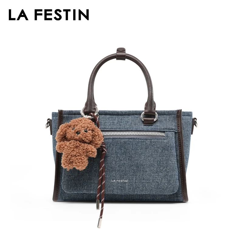 LA FESTIN Original 2025 New Handbags Women Fashion Shoulder Crossbody Bag Luxury Brand Leather Bag