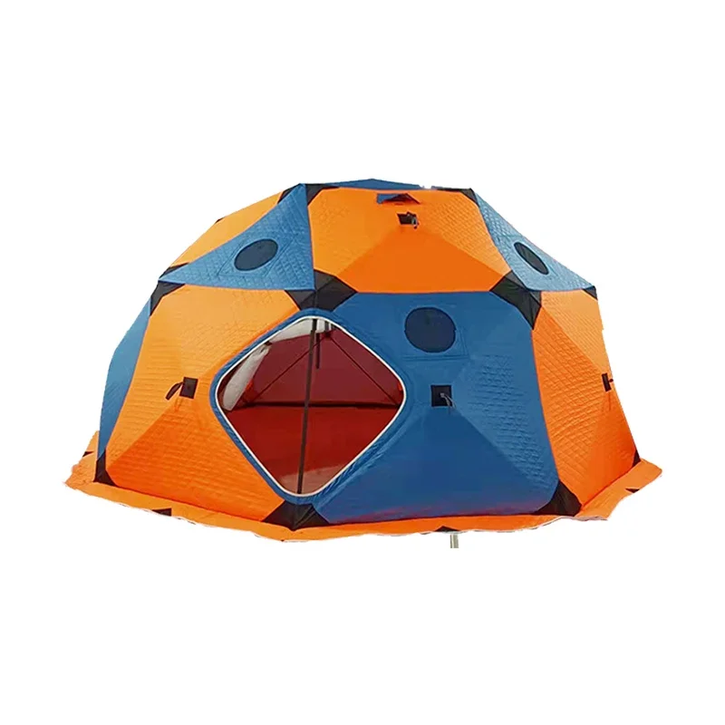 Wholesale Customization Spherical Winter Camping Multi-person Warm Tent Ice Fishing Tent For Winter Fishing