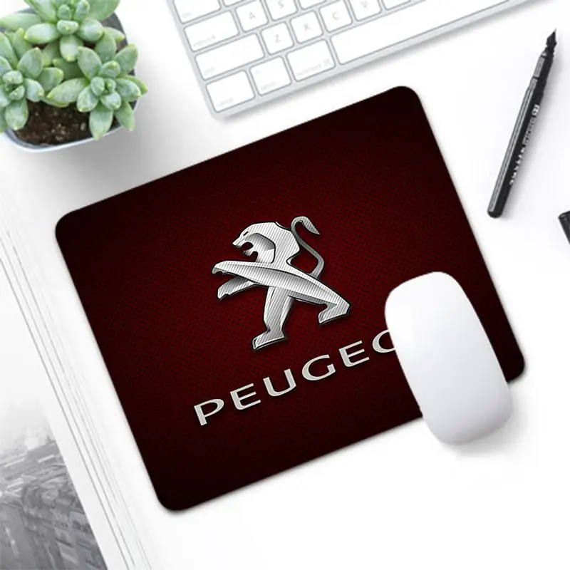 Luxury Sports Cars P-Peugeots Logo New Arrivals Silicone Large/small Pad To Mouse Pad Game Size For Game Keyboard Pad For Gamer