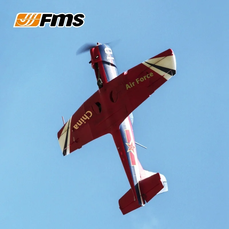 Fms 1200mm 1.2m Cj6 Cj-6 Rc Airplane Chinese Trainer Beginner Pnp With Retracts Radio Control Model Plane Aircraft Avion Gifts