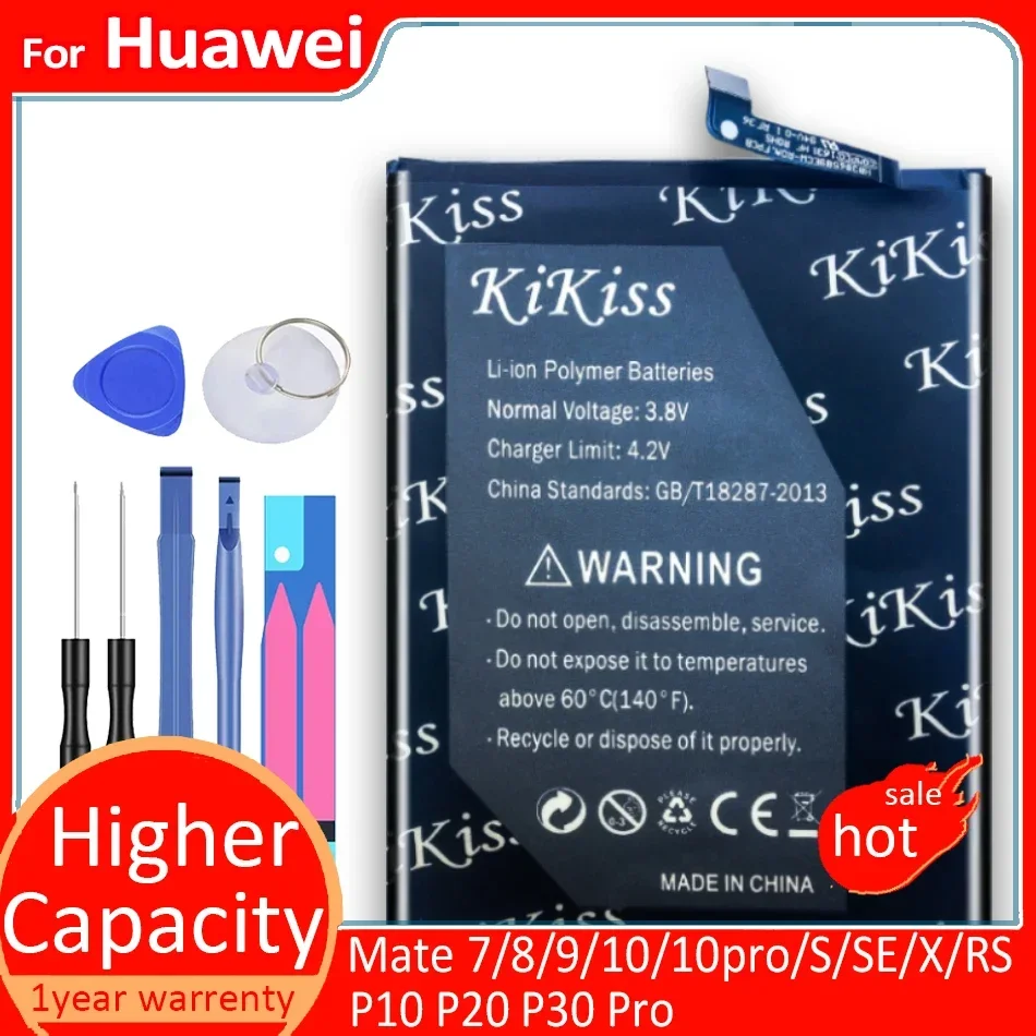 Battery For Huawei Mate10 Mate 9 10 20 lite Pro /P10 P20 P30 Pro AL00 L09 L29 TL00 Honor V20 HB436497ECW Batteries