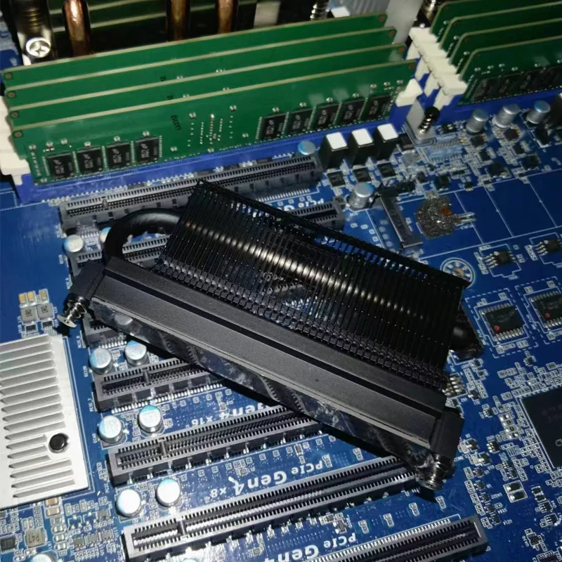 Motherboard MOSFET Heatsink for MZ73-LM0, H13SSL-N H12DSI-N6 MS73 Tower-Type SP5 6-Heatpipe Heatsink
