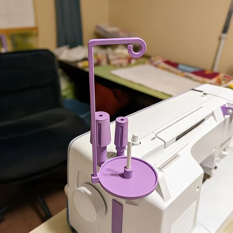 Sewing Machine Thread Spool Stand Single Spool Holder Thread Spool Fixing Bracket Organizer Sewing Accessories Gifts