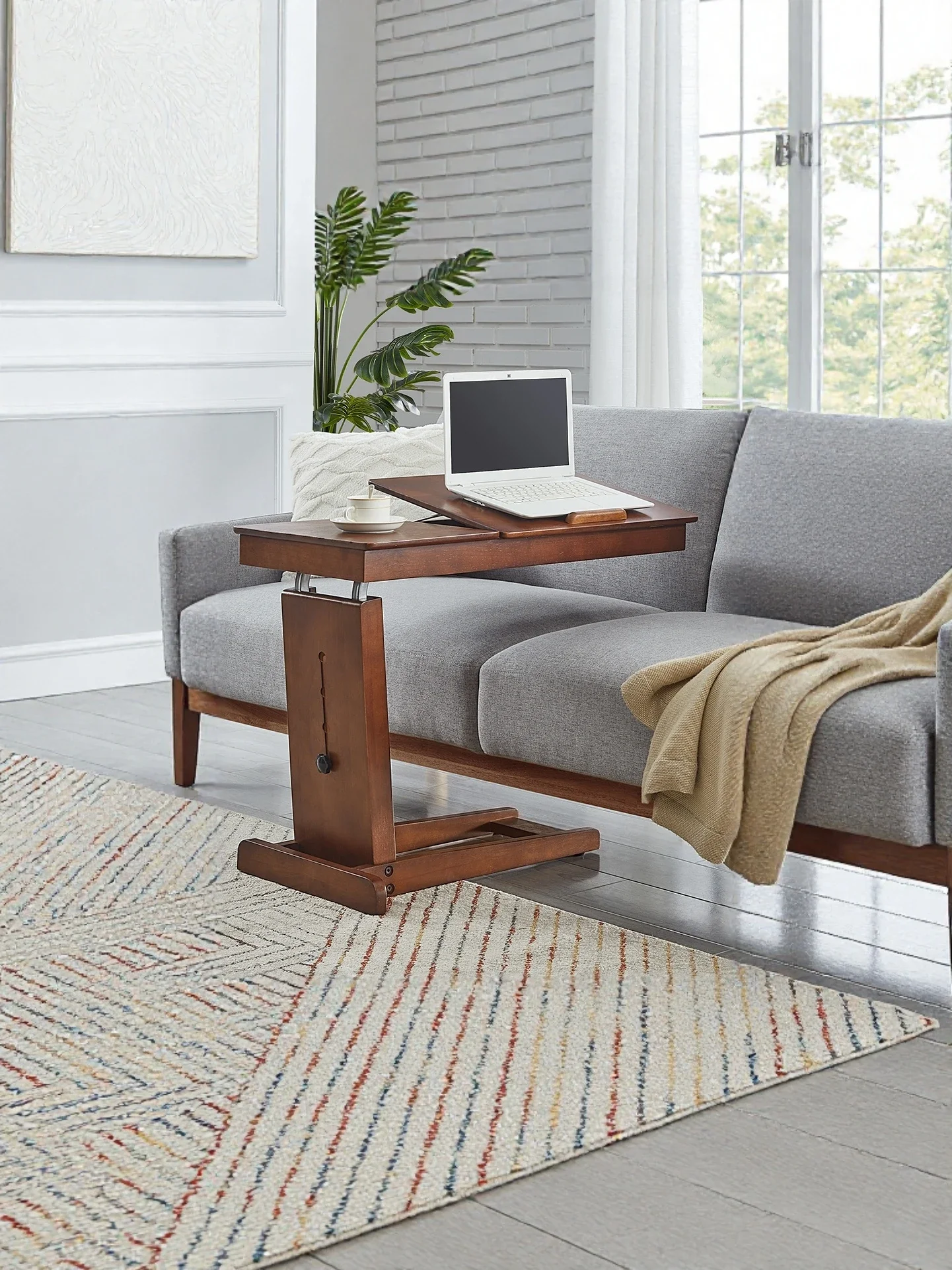 Computer table Lifting table Bedroom foldable mobile lifting Lazy home desk