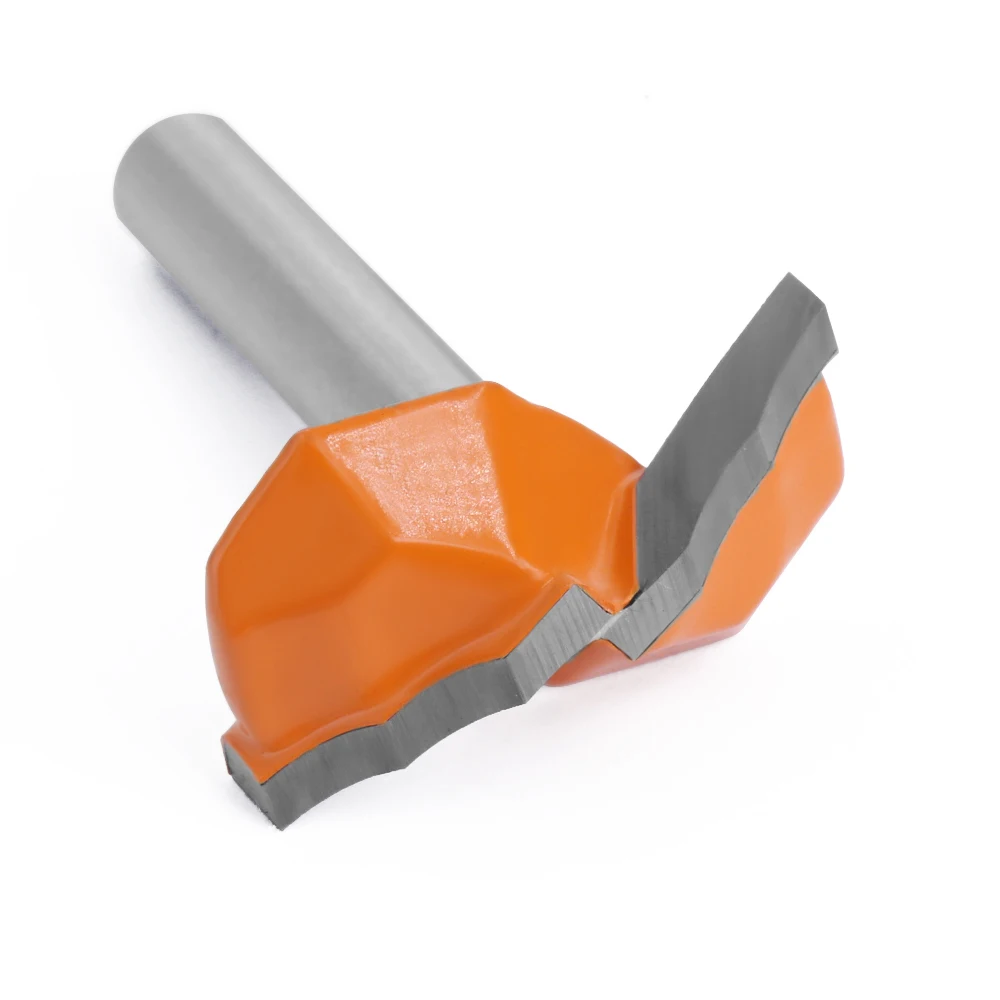 Imagem -02 - Haste Fresadora para Escultura em Madeira Roteador Bit Carboneto Porta Mecânica Bits de Armário Madeira mm 6.35 mm 1pc