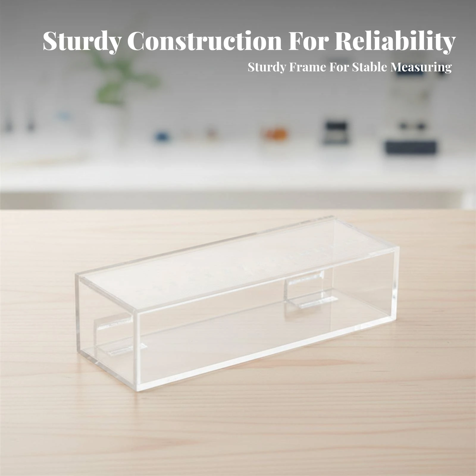 Acrylic Aquatic Observation Container Compact Clear Aquatic Viewing Container Clear Storage Box Robust Tank Easy to Clean