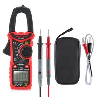 HABOTEST HT206D Digital NCV Clamp Meter Multimeter Auto Range True RMS AC/DC Volt Amp Resistance Temp Capacity Frequency Tester