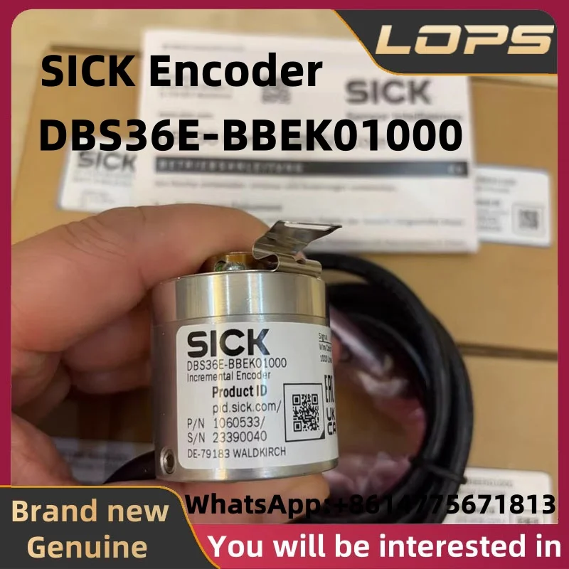 DBS36E-BBEK01000 1060533 SICK incremental encoder, brand new genuine, Spot supply, welcome to consult