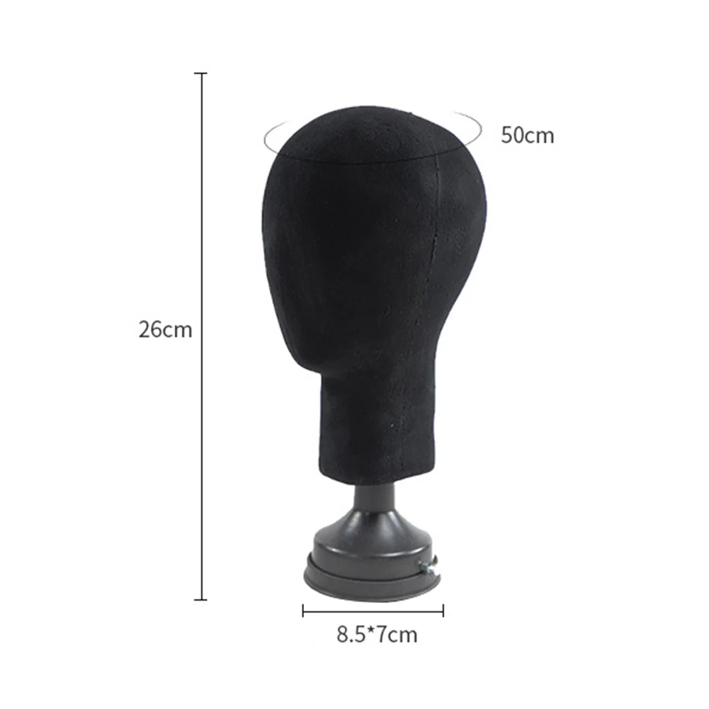 Foam Mannequin Head Model Hat Cap Wig Glasses Display Stand Rack Stable Base Shopping Mall Closet Holder Photography Prop