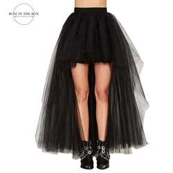 Frauen Sommer Multi Farbe Tutu Rock Prinzessin Knie Länge Pettiskirt Party Dance Mädchen Regenbogen Braut Petticoats Tüll Röcke