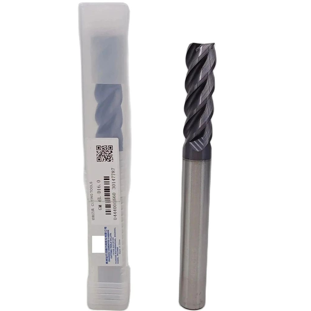 ZCC GM-4EL-D16.0 Solid carbide milling GM series End mill long cutting edge Semi-finishing