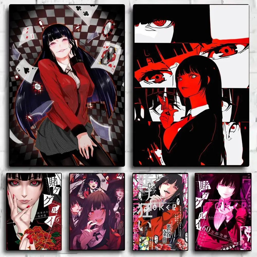 

K-Kakegurui Painting Calligraphy HD Print Personalized Canvas Wall Mural Art Poster Photos for Living Room Home Decor