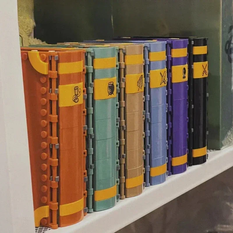 Волшебная модель книги, строительные блоки, мильи, подвески, телуи, классные книги, игрушки для подарков на день рождения