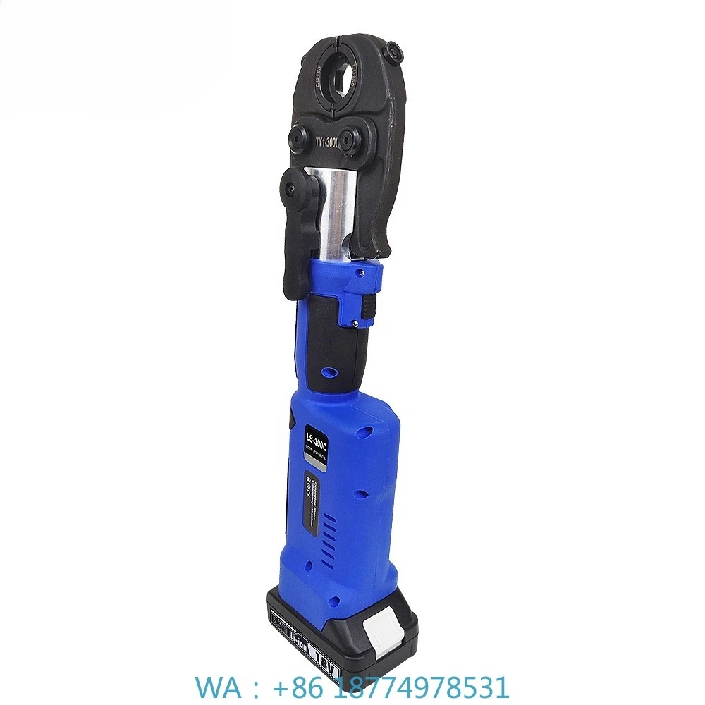 

Battery Powered Cable Hydraulic Crimping Tool LS-300C 6T 300mm2 Electric