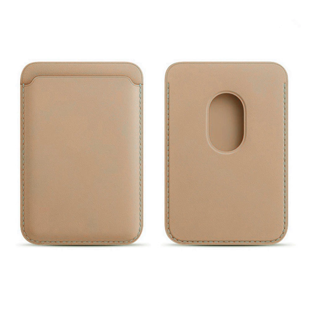 Officiële Magnetische Fijngebreide Lederen Portemonnee met Kaarthouder voor iPhone 18 17 16 15 14 13 Pro Max Samsung S26 S25 S24 Ultra Plus Hoesje