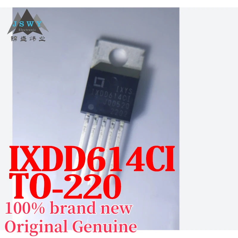 

(1/10 pcs) IXDD614CI IXDD614 TO-220-5 Gate Drive Chip Brand New In Stock Electronics Free Shipping