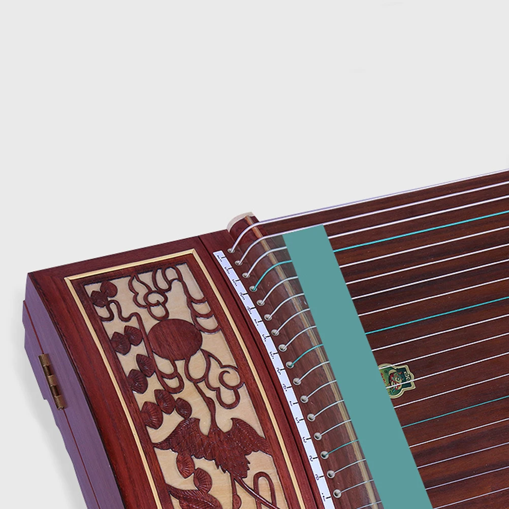 

4 Sheets Guzheng Fingering Stickers Durable Scale Decals for Learning Practice Easy Application Reusable Guzheng Strings