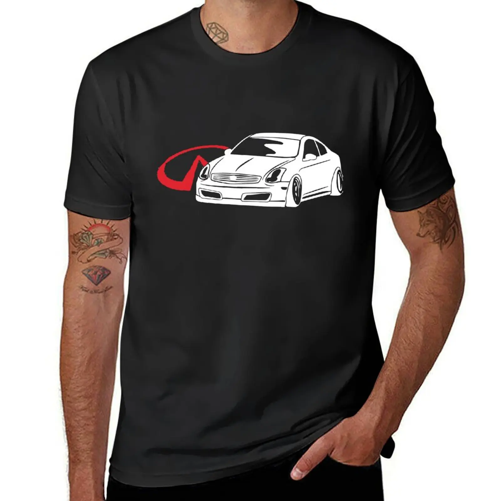 

Infiniti G35 Coupe Or Car Jdm Car T-Shirt anime figures graphic shirts cotton graphic tees men t shirts high quality