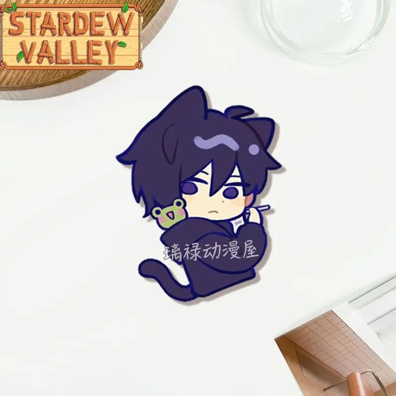 Stardew Valley Cute Enamel Badge Pin Anime Peripheral Brooch Student Backpack Decorative Ornament Gift for Bag Decoration