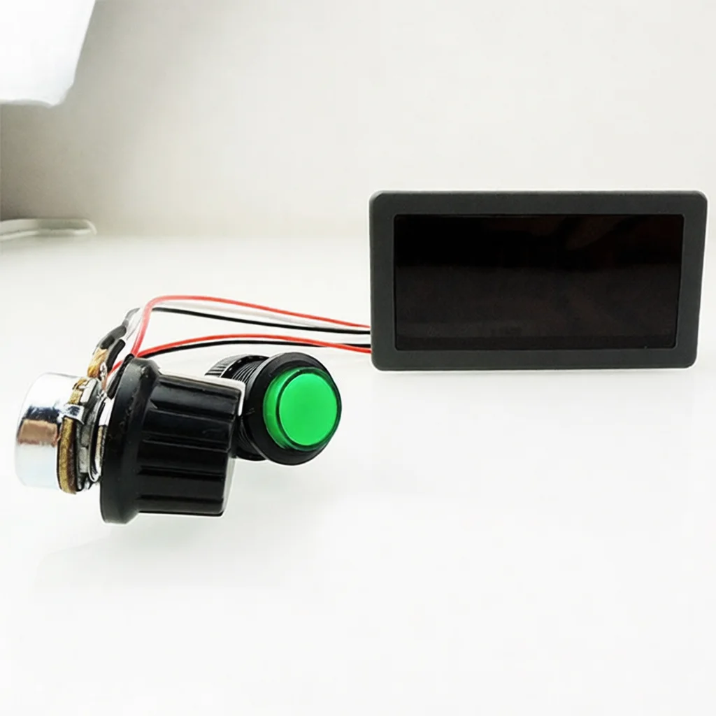 HQXRTEK PWM Motor Speed Controller Module 6V 12V 24V Digital Display Variable Regulator Precision Industrial Control Unit
