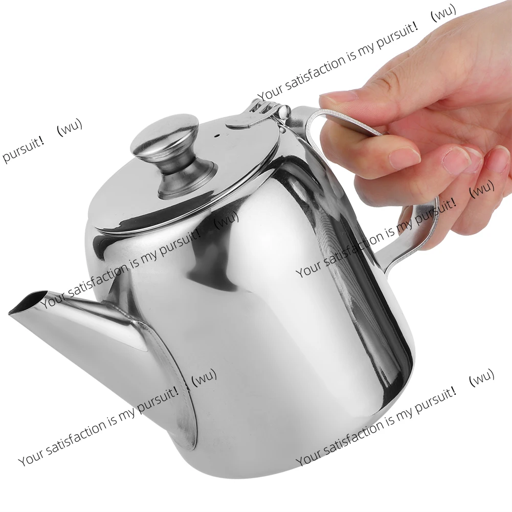 500/850Ml, stainless steel coffee pot, short mouth, suitable for homes, hotels, restaurants